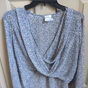 Princess Polly sheer wrap top